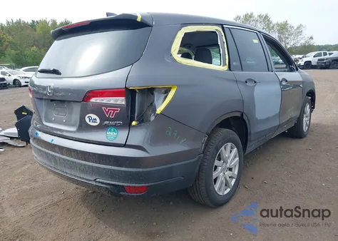 2019 Honda Pilot Lx from USA, damaged, VIN 5FNYF6H13KB045231